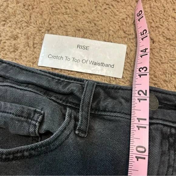 Hollister | Curvy Ultra High-Rise Vintage Straight Black Jeans Denim Size 9/29S - Picture 11 of 12